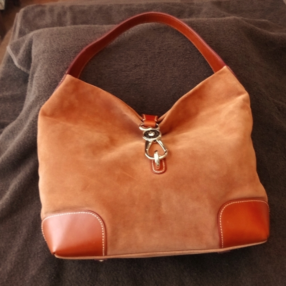 Dooney & Bourke suede handbag